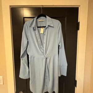 Abercrombie & Fitch Light Blue Dress Shirt